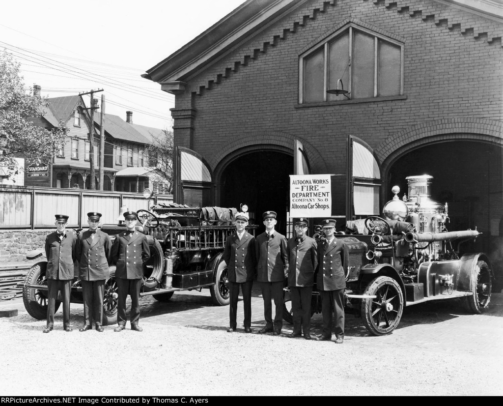 PRR Fire Department, c. 1923